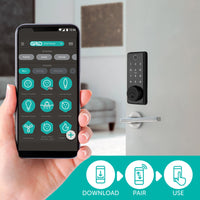 Orion Grid Connect Smart Deadbolt Lock Wi-Fi door security Smart with Grid Connect
