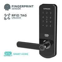 Orion Grid Connect Smart Fingerprint Entrance Lock with Remote Access
