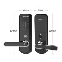 Orion Grid Connect Smart Fingerprint Entrance Lock with Remote Access