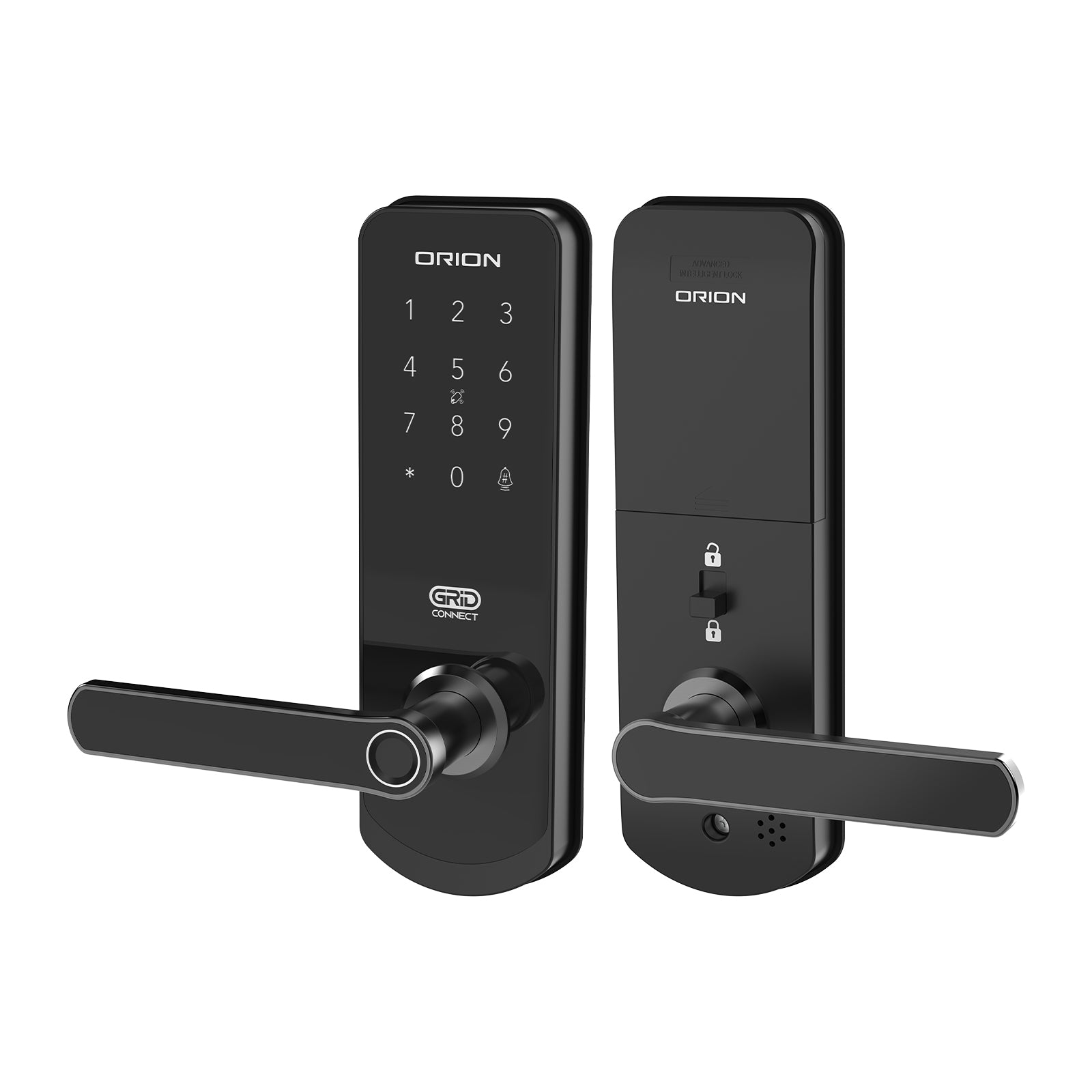 Orion Grid Connect Smart Fingerprint Entrance Lock with Remote Access