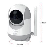 Orion 1080p HD smart pan and tilt security camera, white Grid Connect Wi-Fi camera