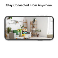 Orion 1080p HD smart pan and tilt security camera, white Grid Connect Wi-Fi camera