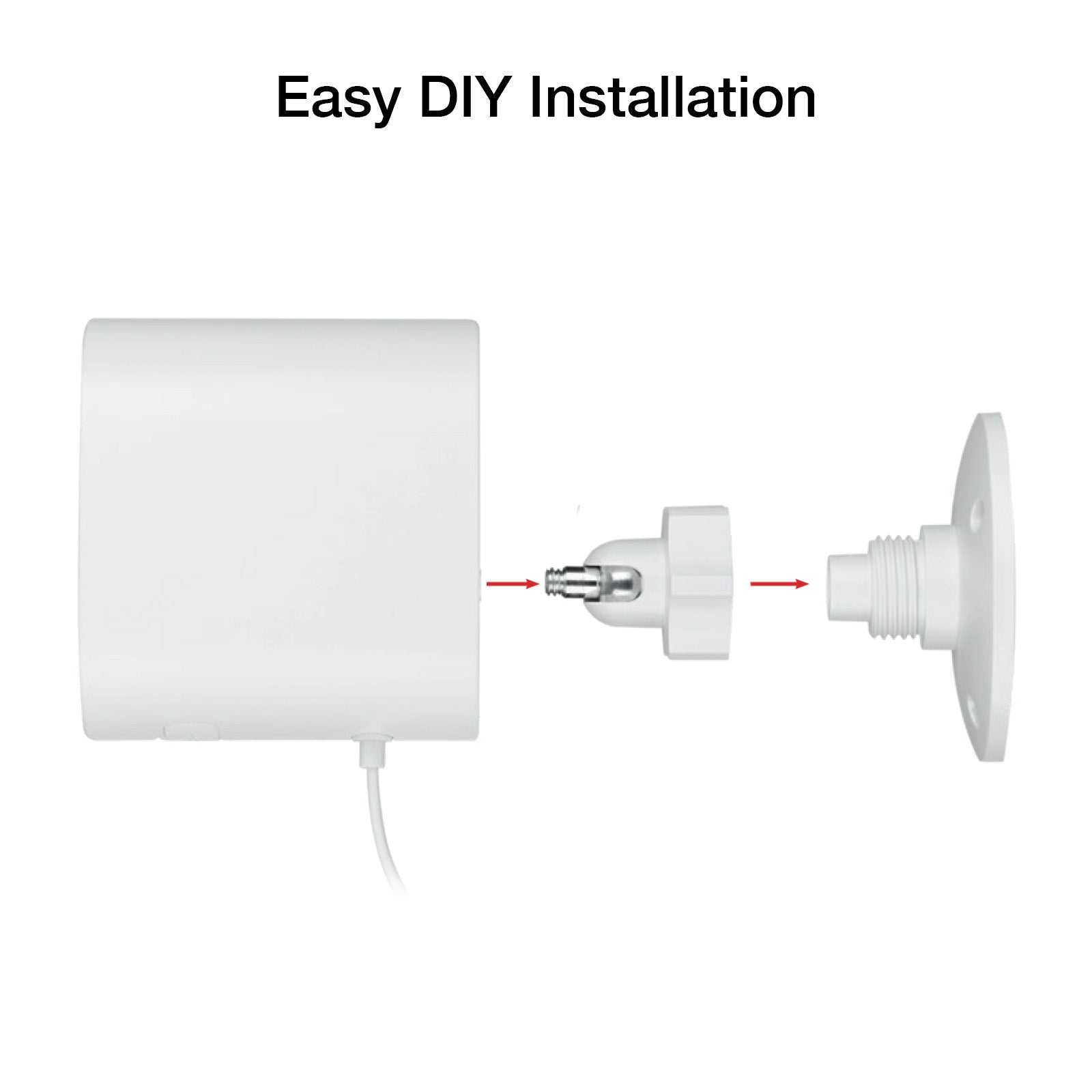 Orion 4MP smart outdoor security camera, Grid Connect Wi-Fi CCTV