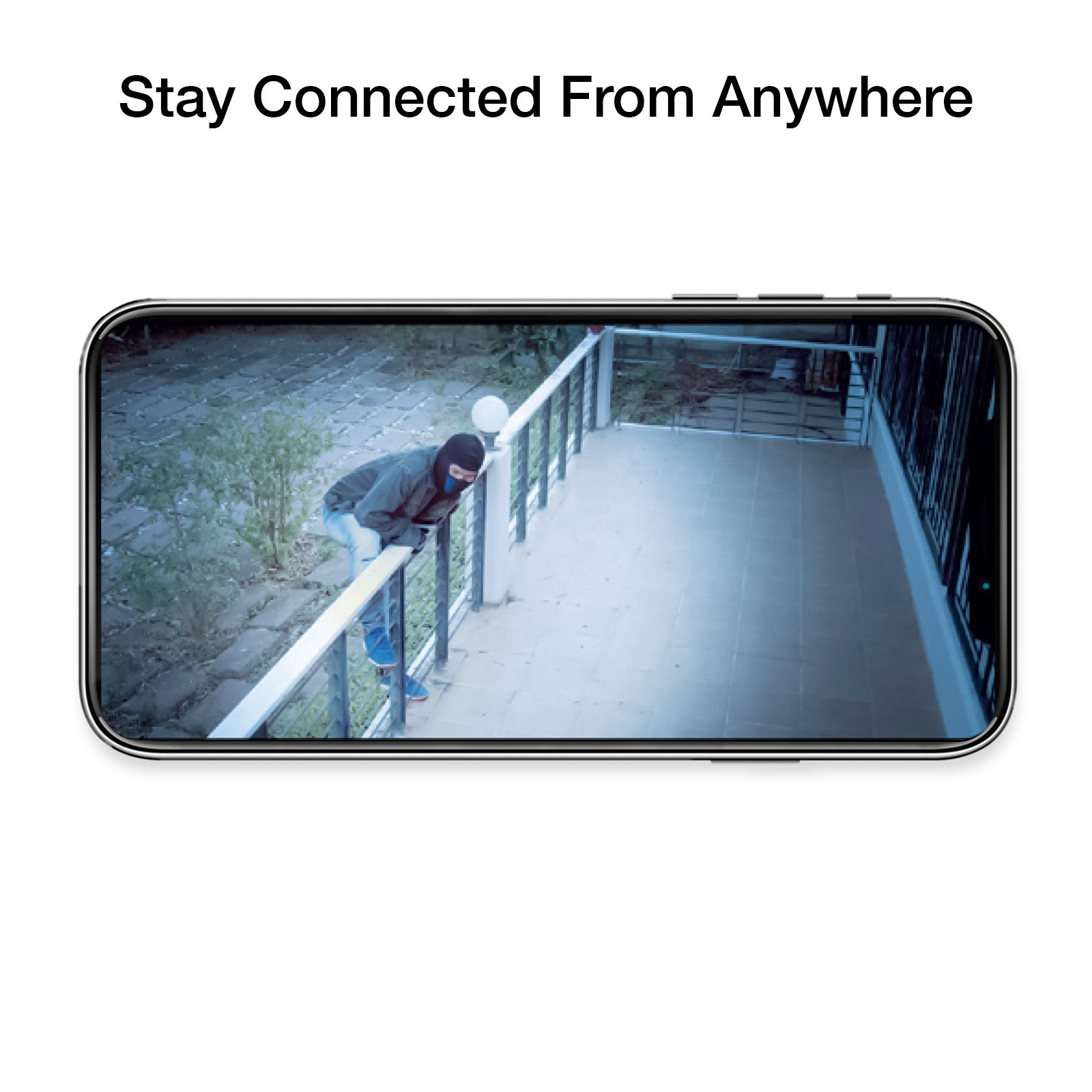Orion 3MP smart outdoor pan and tilt security camera, Grid Connect Wi-Fi camera