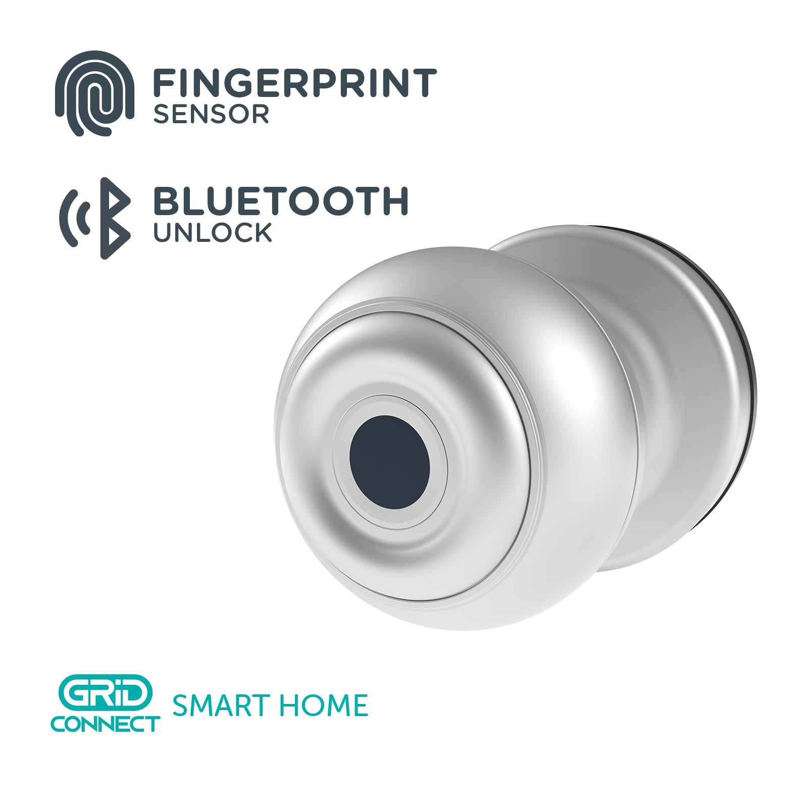Orion Grid Connect Smart Door Knob Lock Wi-Fi home security
