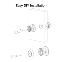 Orion Grid Connect Smart Door Knob Lock Wi-Fi home security
