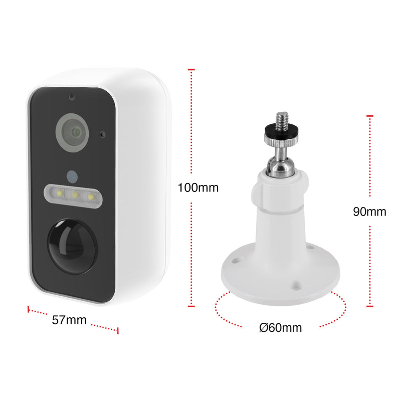 Orion Grid Connect Smart Rechargeable 2K-Pro Wireless Security Camera