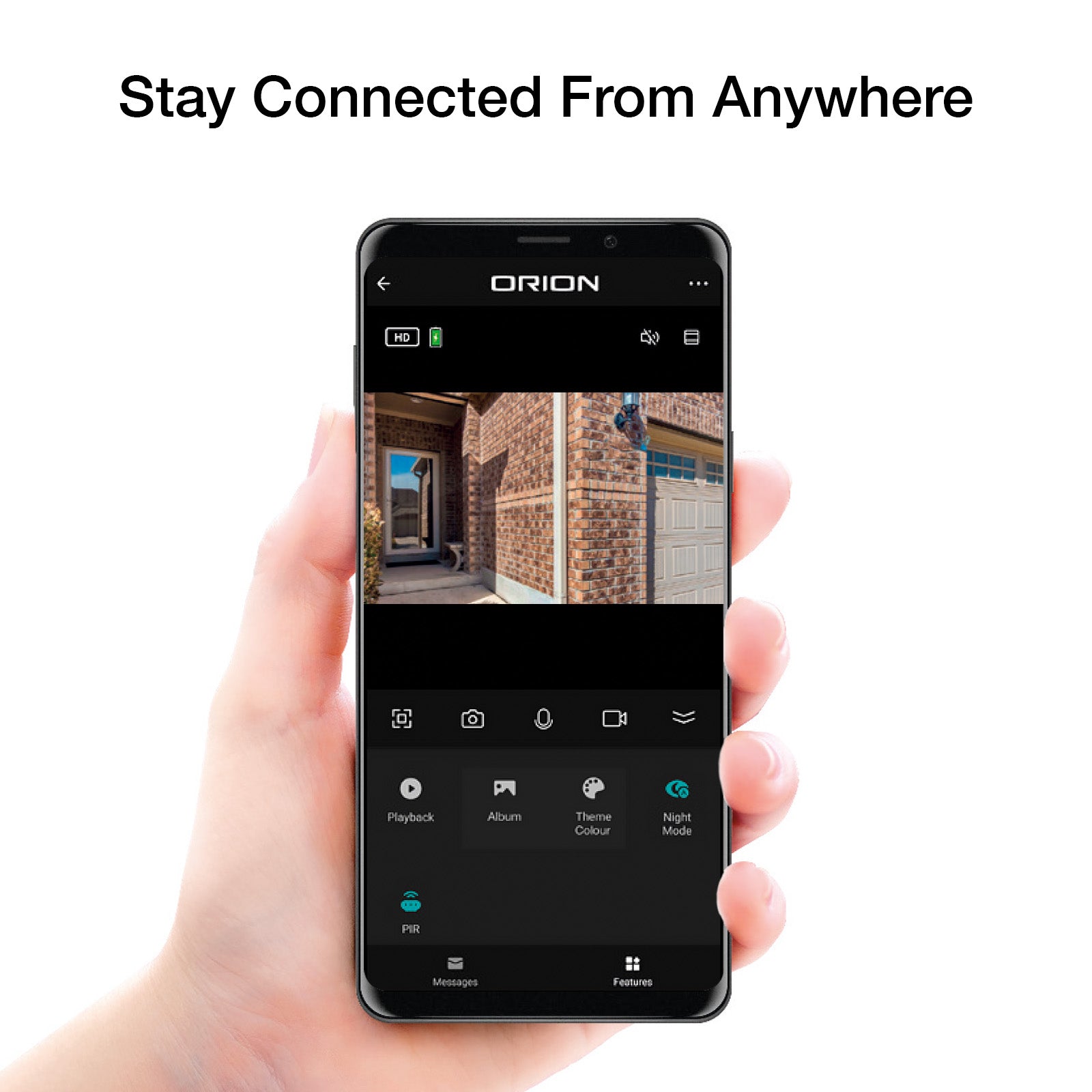Orion Grid Connect Smart Rechargeable 2K-Pro Wireless Security Camera