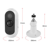 Orion Grid Connect Smart Rechargeable 2K Wireless Security Camera – 4 Pack
