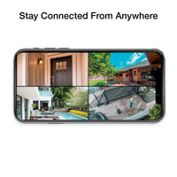 Orion Grid Connect Smart Rechargeable 2K Wireless Security Camera – 4 Pack