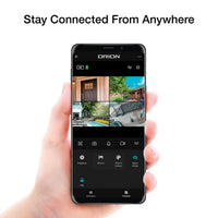 Orion Grid Connect Smart Rechargeable 2K Wireless Security Camera – 4 Pack
