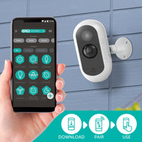Orion Grid Connect Smart Rechargeable 2K Wireless Security Camera
