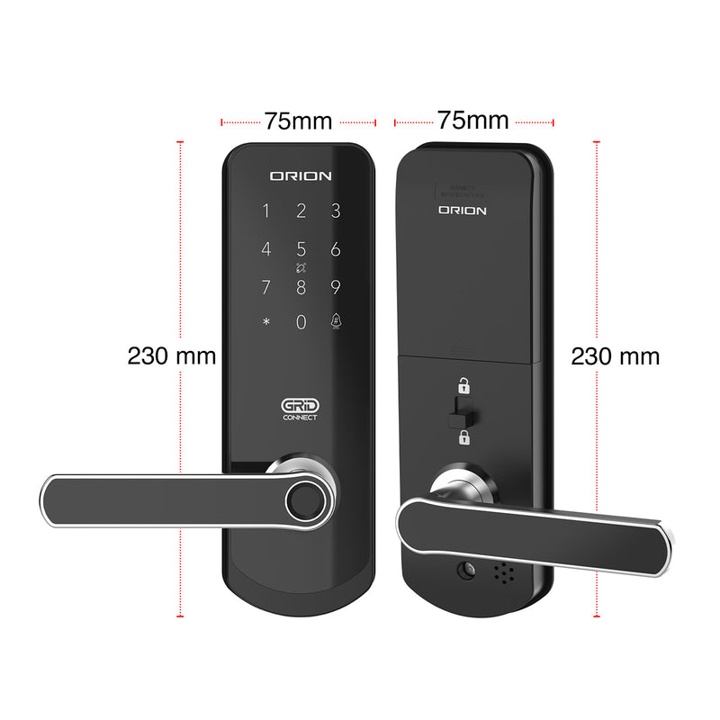 Orion Grid Connect Smart Wi-Fi Entrance Lock keyless home security