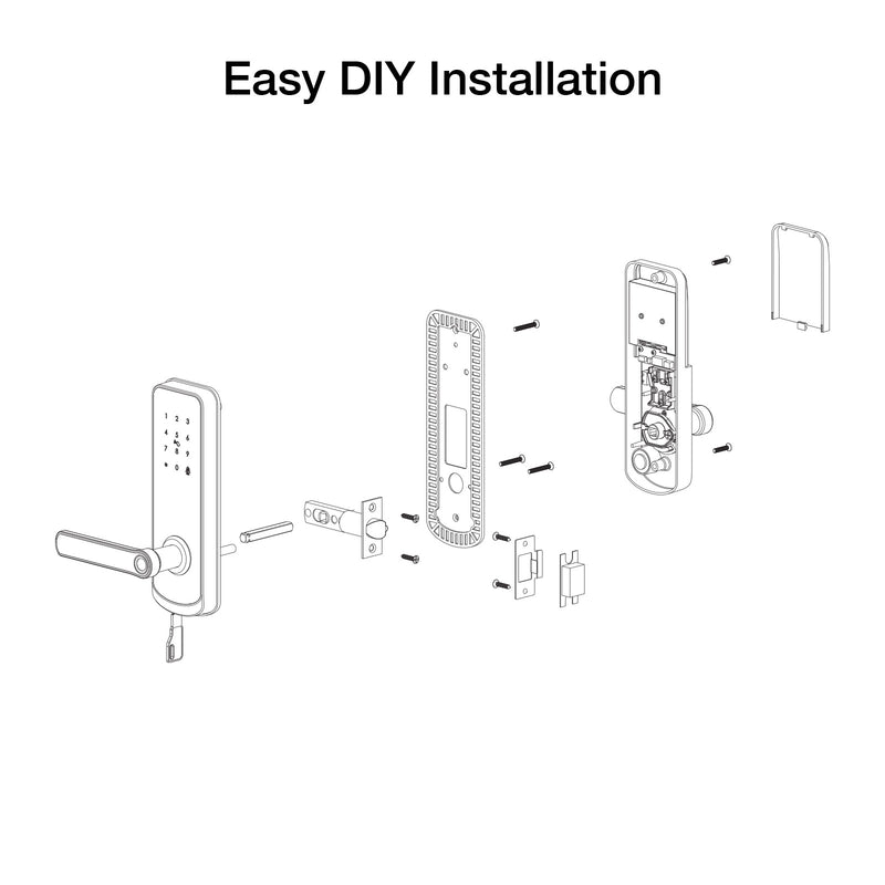 Orion Grid Connect Smart Wi-Fi Entrance Lock keyless home security
