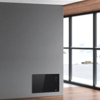 Arlec 2200W Black Grid Connect Smart Glass Panel Heater