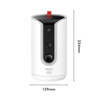 Arlec White Grid Connect Smart Treat Dispenser With Camera