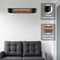 Arlec 2400W Black Instant Infrared Heater