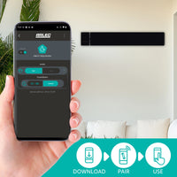 Arlec Alfresco Grid Connect Smart 2400W Strip Heater with Remote