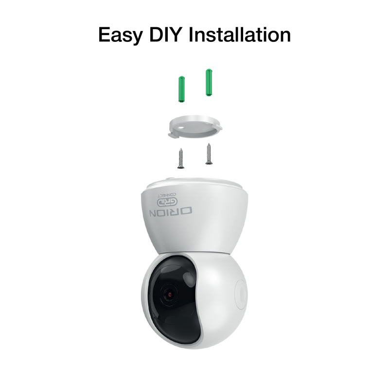 Orion Grid Connect Smart 2K Pan and Tilt Security Camera