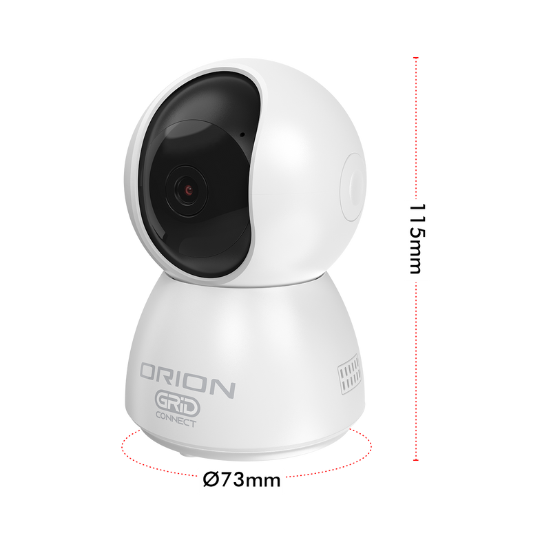 Orion Grid Connect Smart 2K Pan and Tilt Security Camera