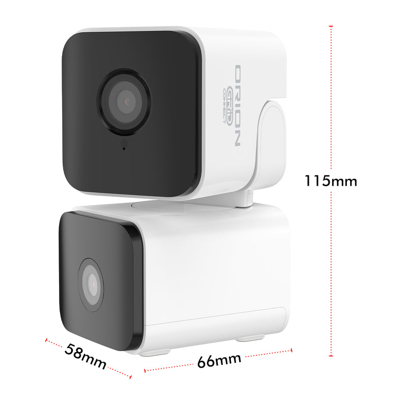 Orion Grid Connect Smart Dual Lens Pan and Tilt Security Camera