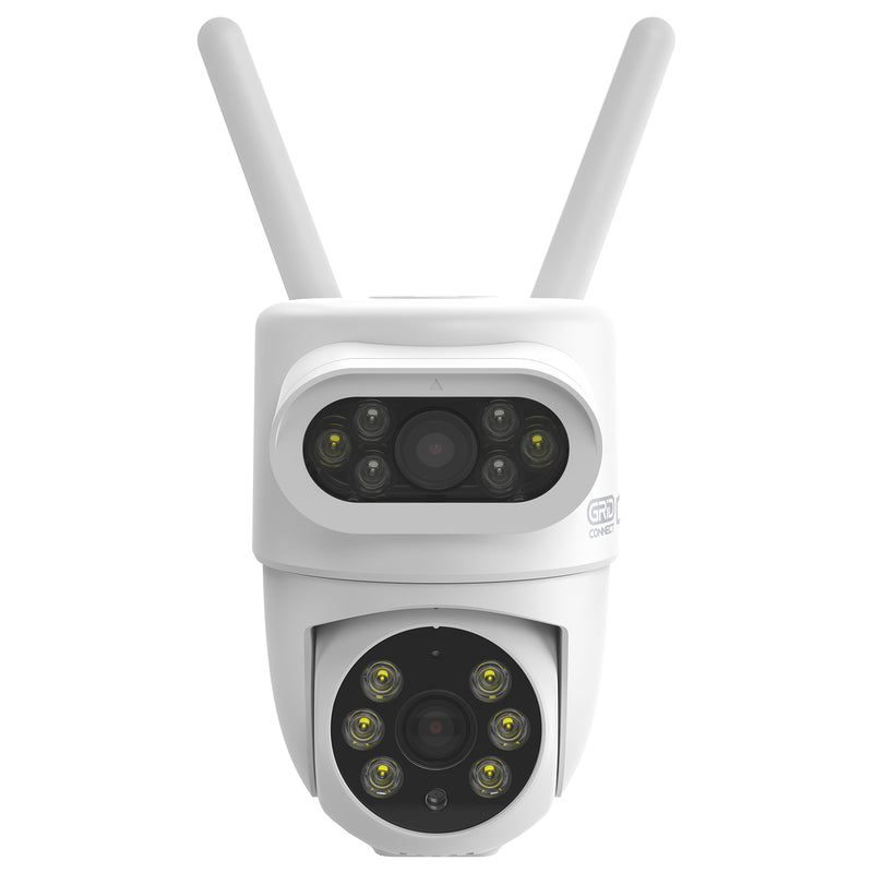 Orion Grid Connect Smart Dual Lens PTZ Outdoor 2K Security Camera