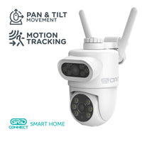 Orion Grid Connect Smart Dual Lens PTZ Outdoor 2K Security Camera