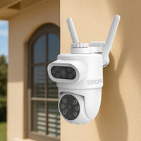 Orion Grid Connect Smart Dual Lens PTZ Outdoor 2K Security Camera