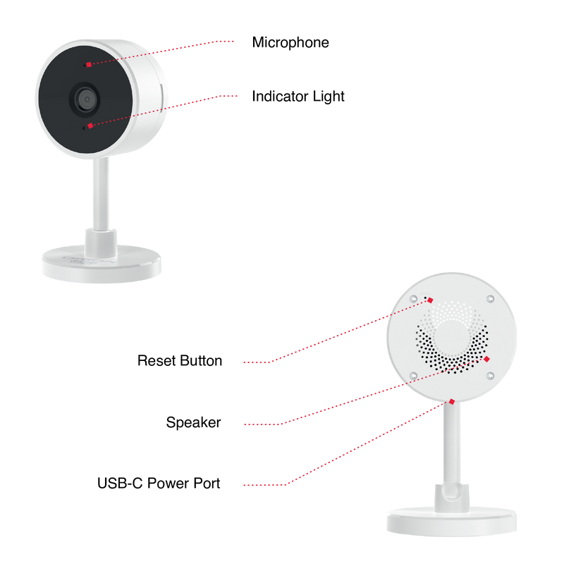 Orion Grid Connect Smart 2K Stationary Security Camera