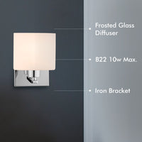 Verve Design Grid Connect Smart 40W Interior Wall Light with Smart LED Globe