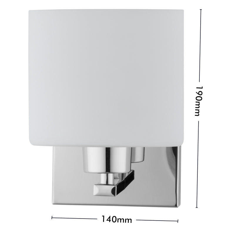 Verve Design Grid Connect Smart 40W Interior Wall Light with Smart LED Globe