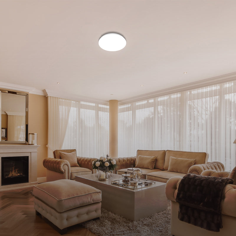 Verve Design 22W Smart LED Charlie Ceiling Light Wi-Fi ceiling lamp with Grid Connect 