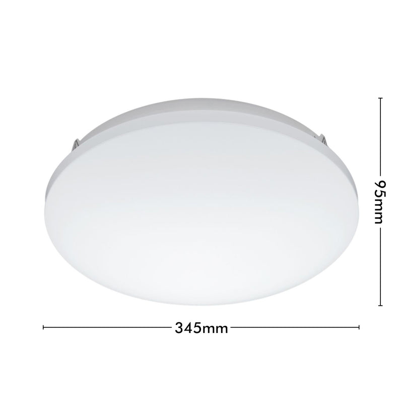 Verve Design 22W Smart LED Charlie Ceiling Light Wi-Fi ceiling lamp with Grid Connect 
