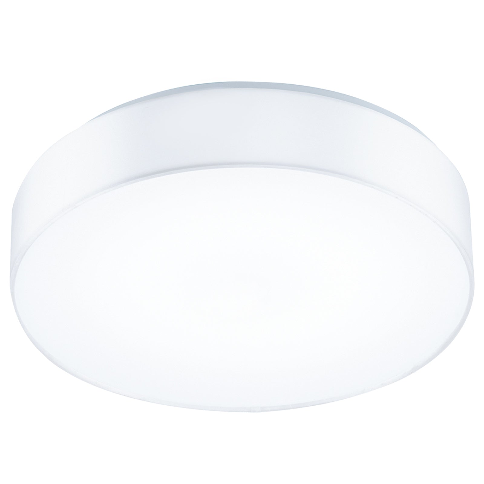 Verve Design Grid Connect Smart 24W LED Fabric Shade Ceiling Light – White