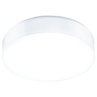 Verve Design Grid Connect Smart 24W LED Fabric Shade Ceiling Light – White