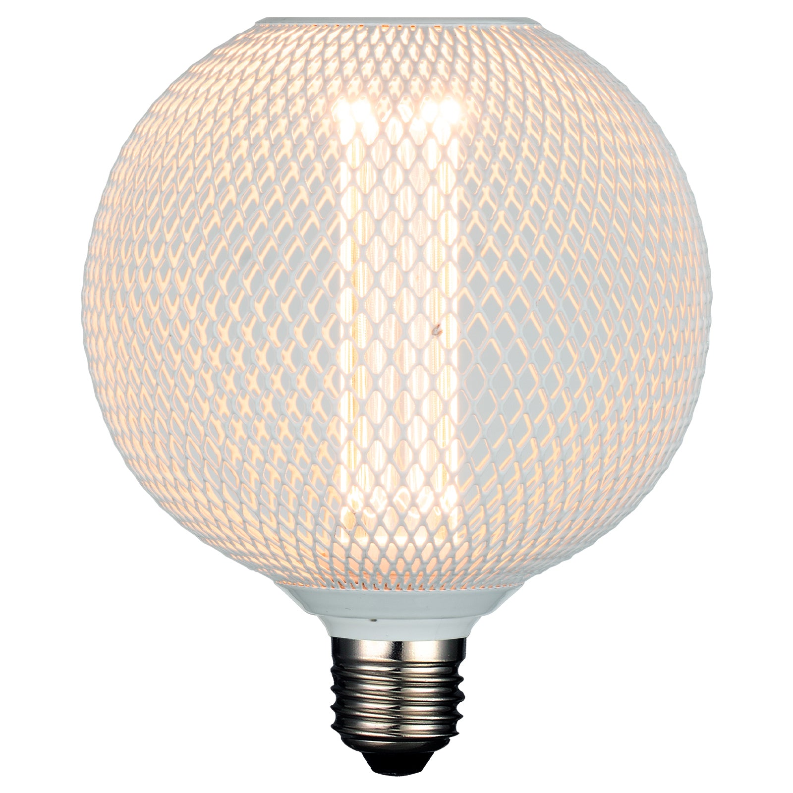 Verve Design Grid Connect Smart White Mesh E27 120lm Decorative LED 4W Globe