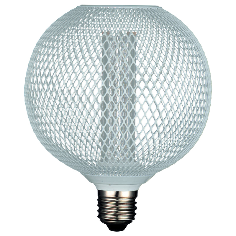 Verve Design Grid Connect Smart White Mesh E27 120lm Decorative LED 4W Globe