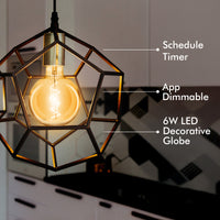 Verve Design Grid Connect Smart G125 E27 350lm Decorative LED 6W Globe