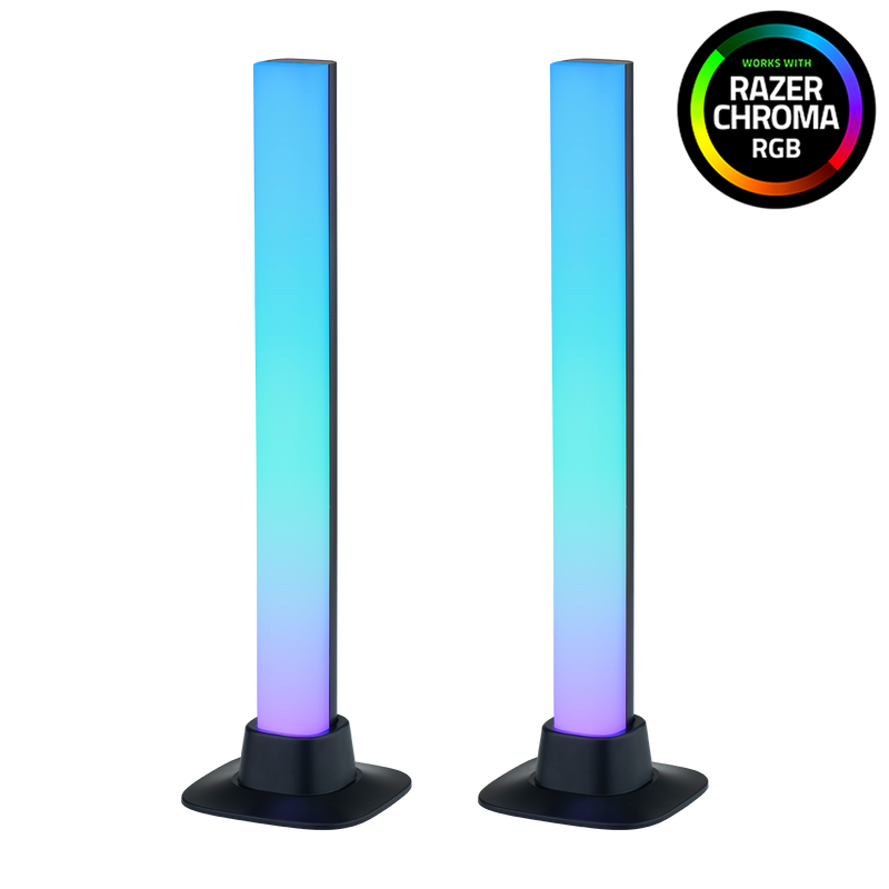 Arlec Grid Connect Smart RGB Desk Lights Twin Pack with Razer Chroma