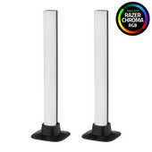 Arlec Grid Connect Smart RGB Desk Lights Twin Pack with Razer Chroma