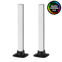 Arlec Grid Connect Smart RGB Desk Lights Twin Pack with Razer Chroma